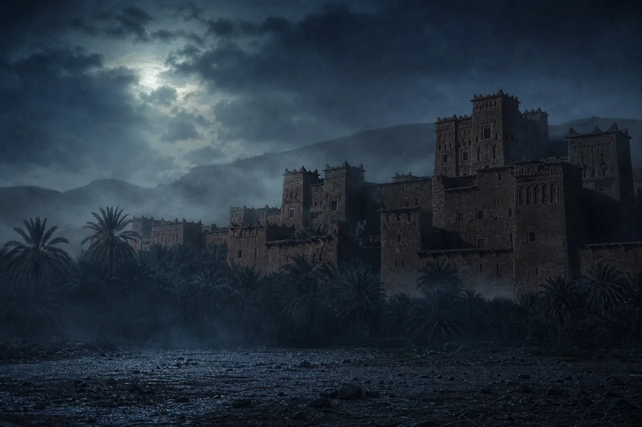Norte de África: kasbah al borde del desierto