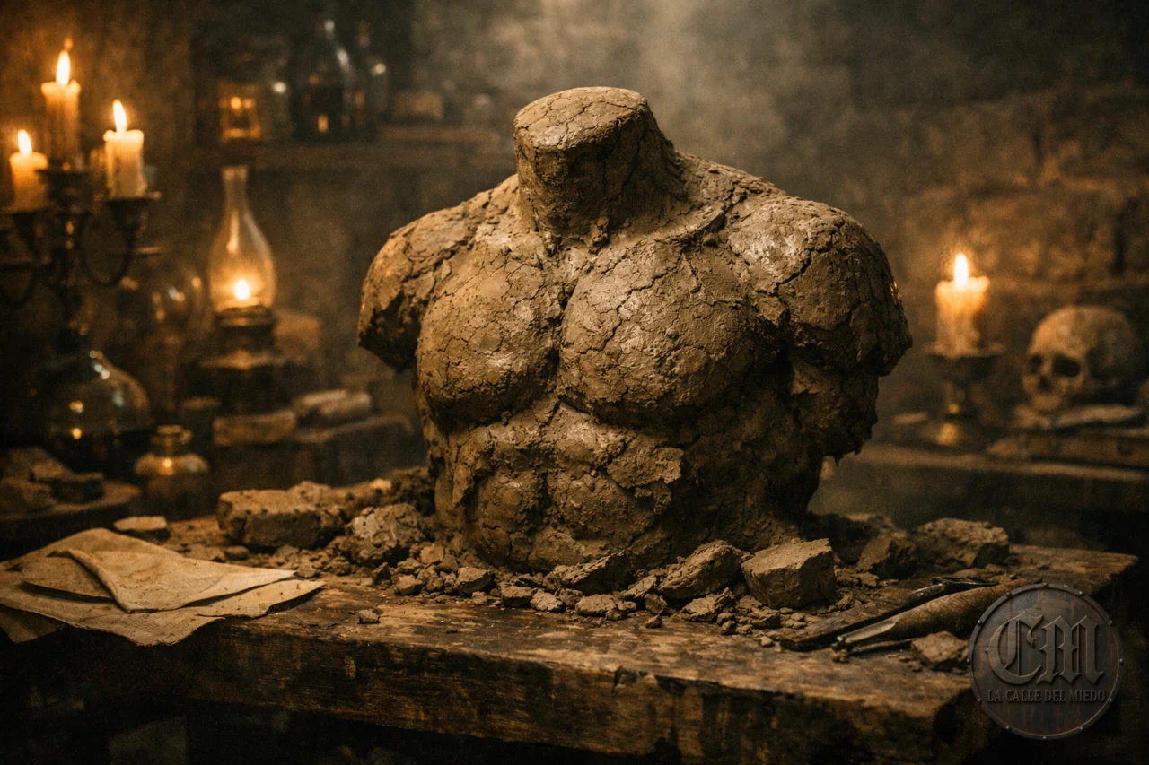 El golem de praga- calledelmiedo.com