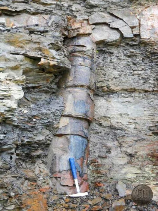 Foto real de las tuberías de baigong