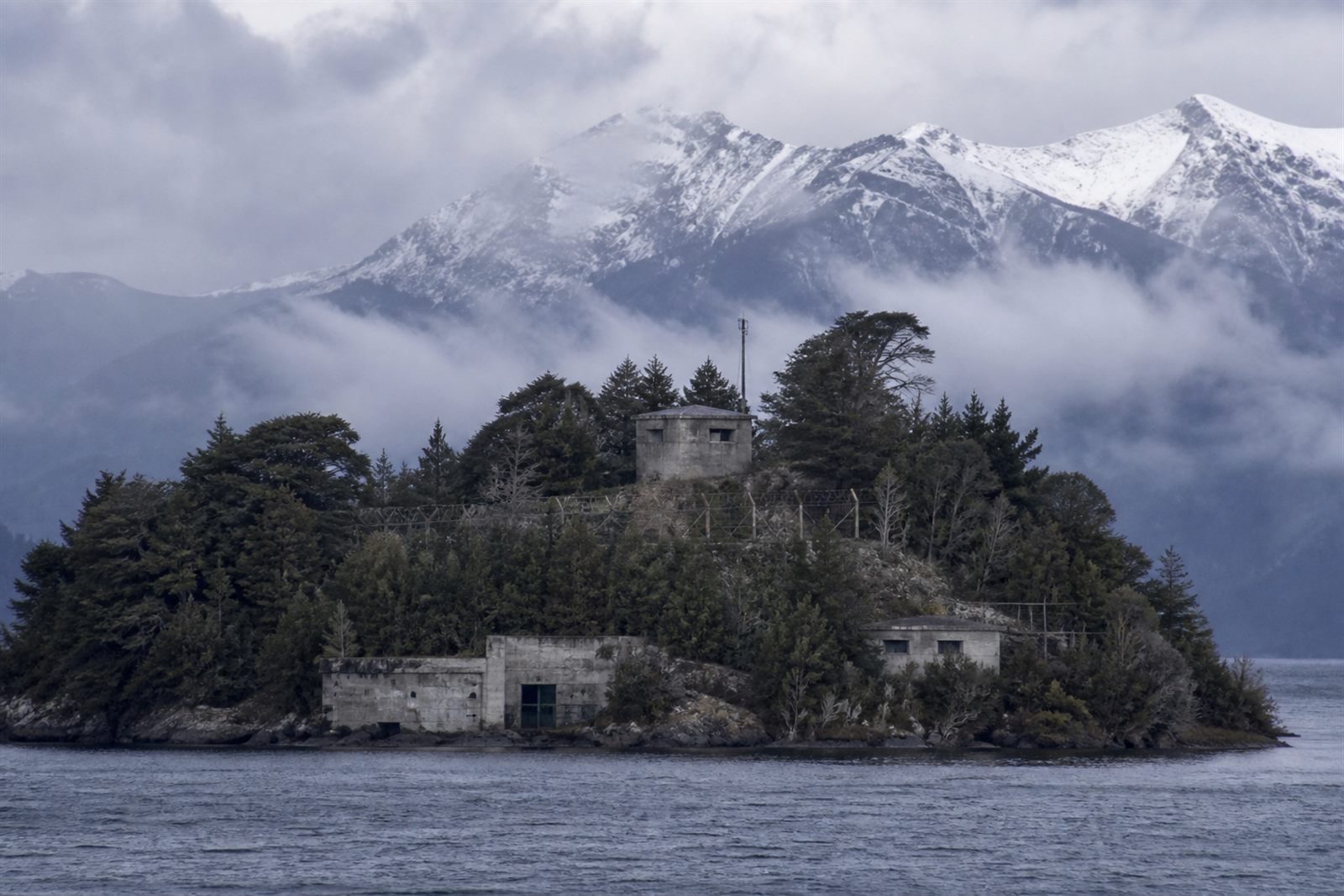 Isla Huemul Patagonia proyecto nuclear secreto, recreaciÃ³n CDM