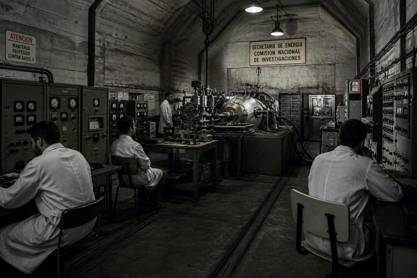 Laboratorio nuclear secreto Isla Huemul, recreaciÃ³n CDM