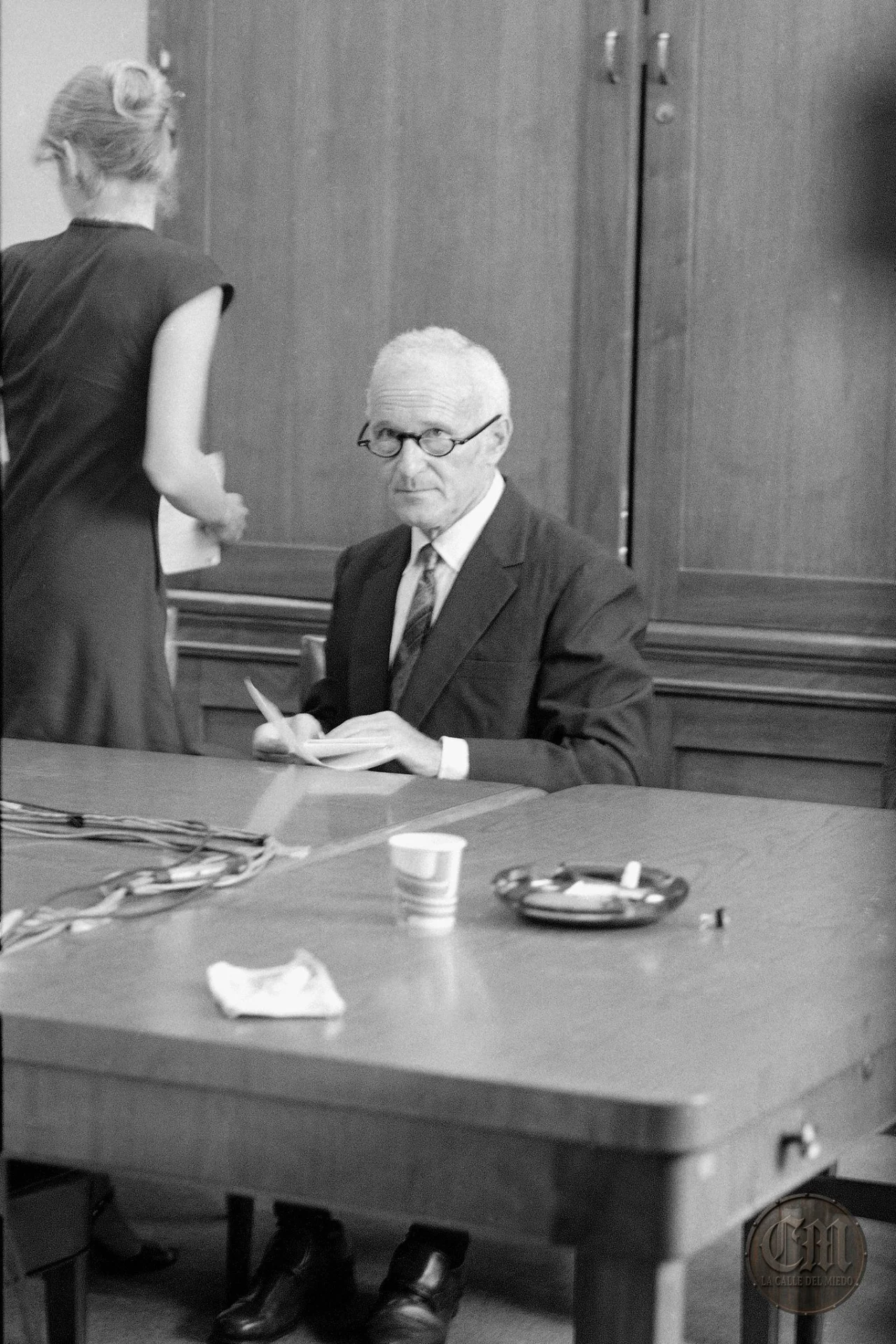 Dr. Sidney Gottlieb, el químico jefe de la CIA y director operativo de MK Ultra.
