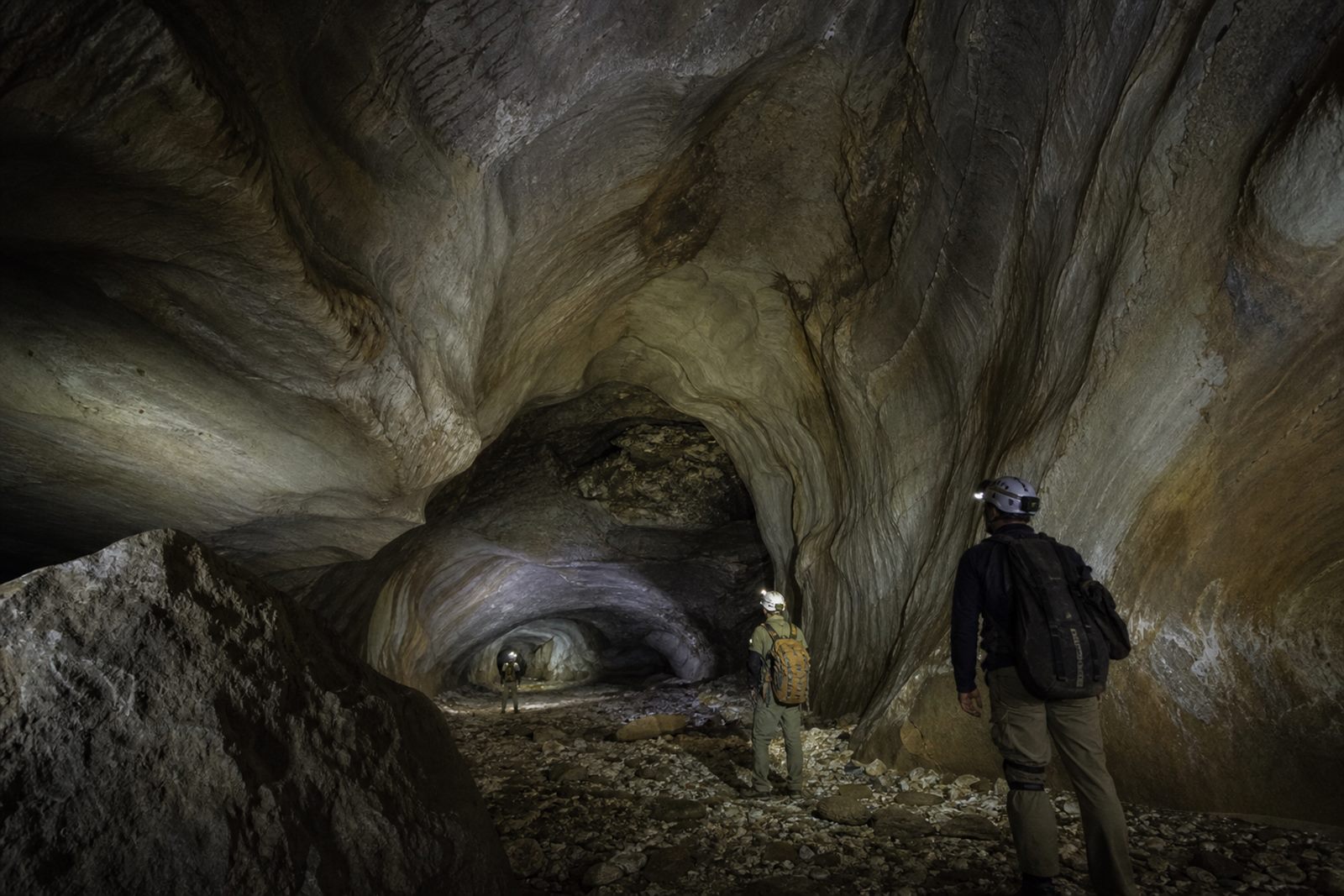 Interior Cueva Tayos Ecuador, recreación CDM