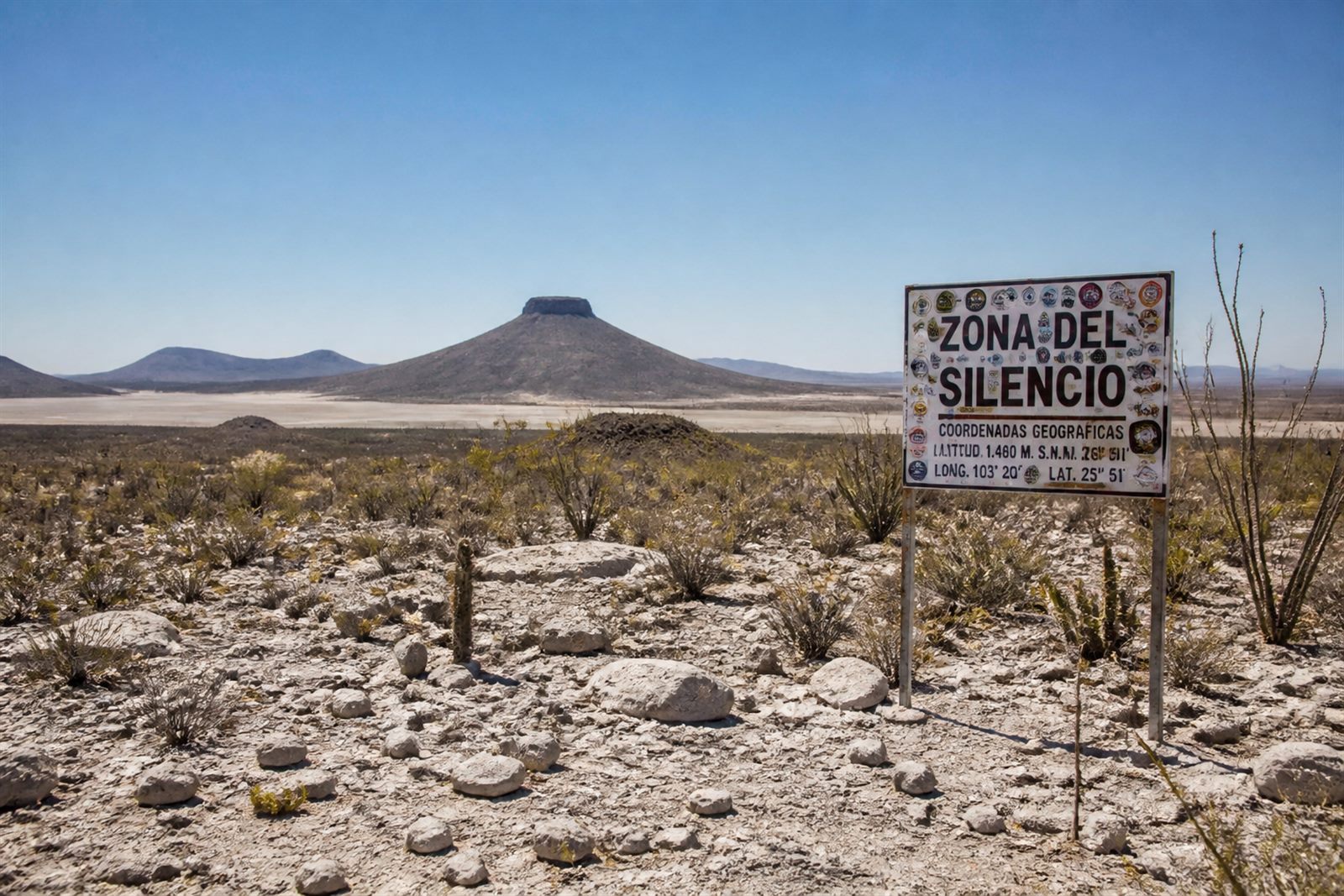 Zona del Silencio Mapimà México, recreación CDM