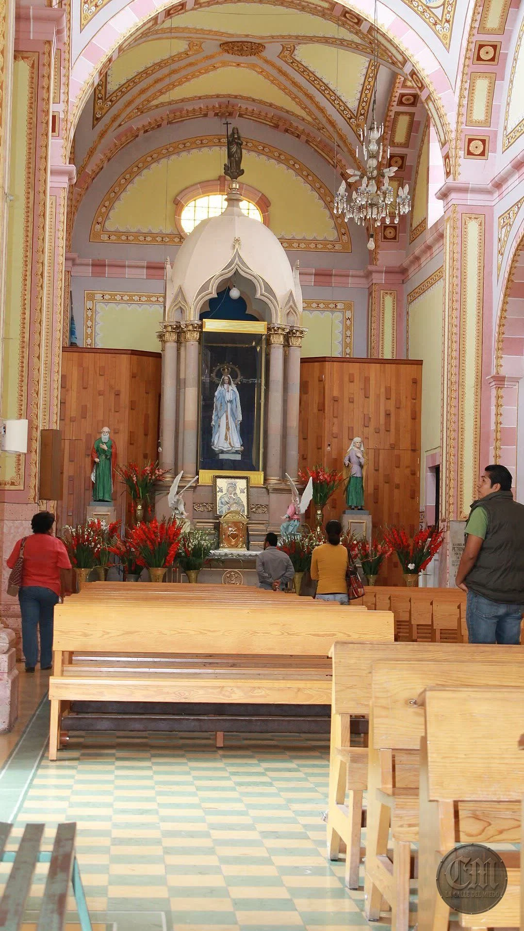 Altar del Templo de San Bartolomé Apóstol, Rincón de Tamayo