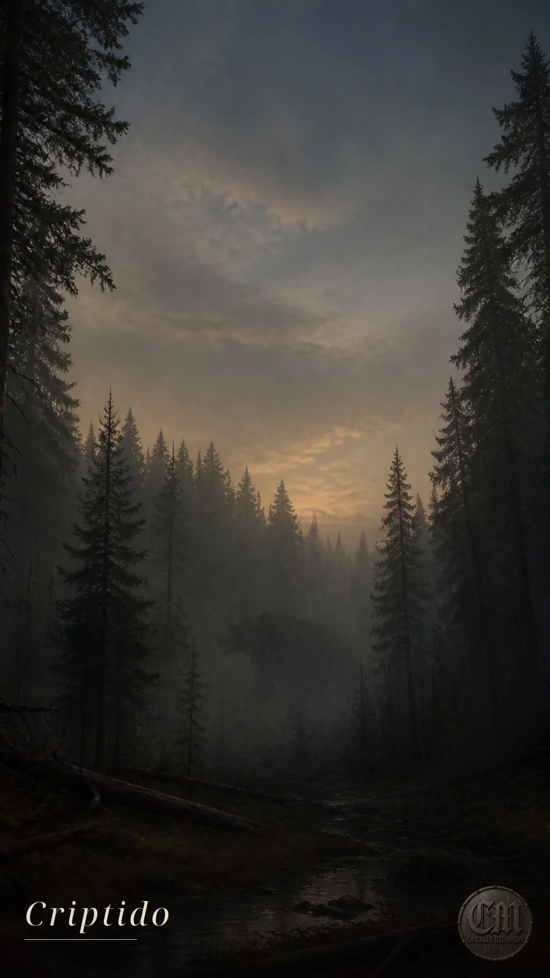 Criptido, de noche