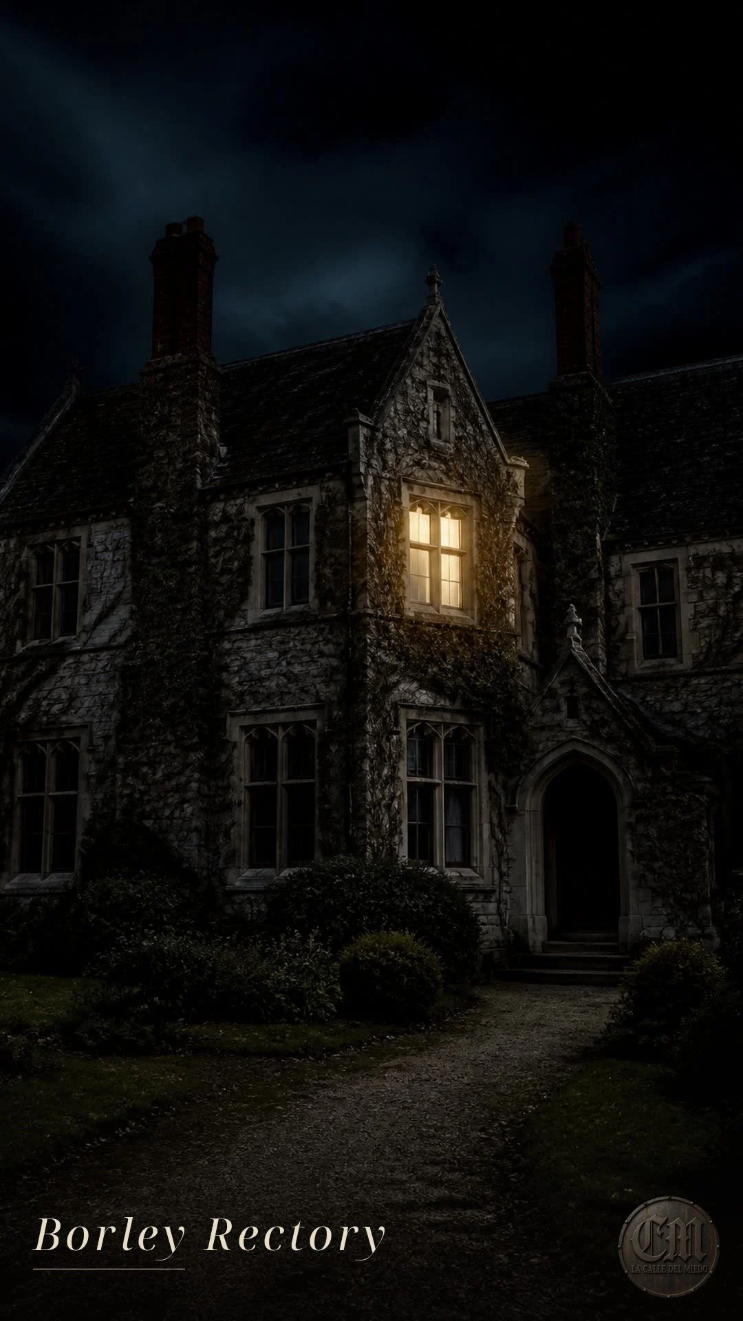 Borley Rectory, de noche