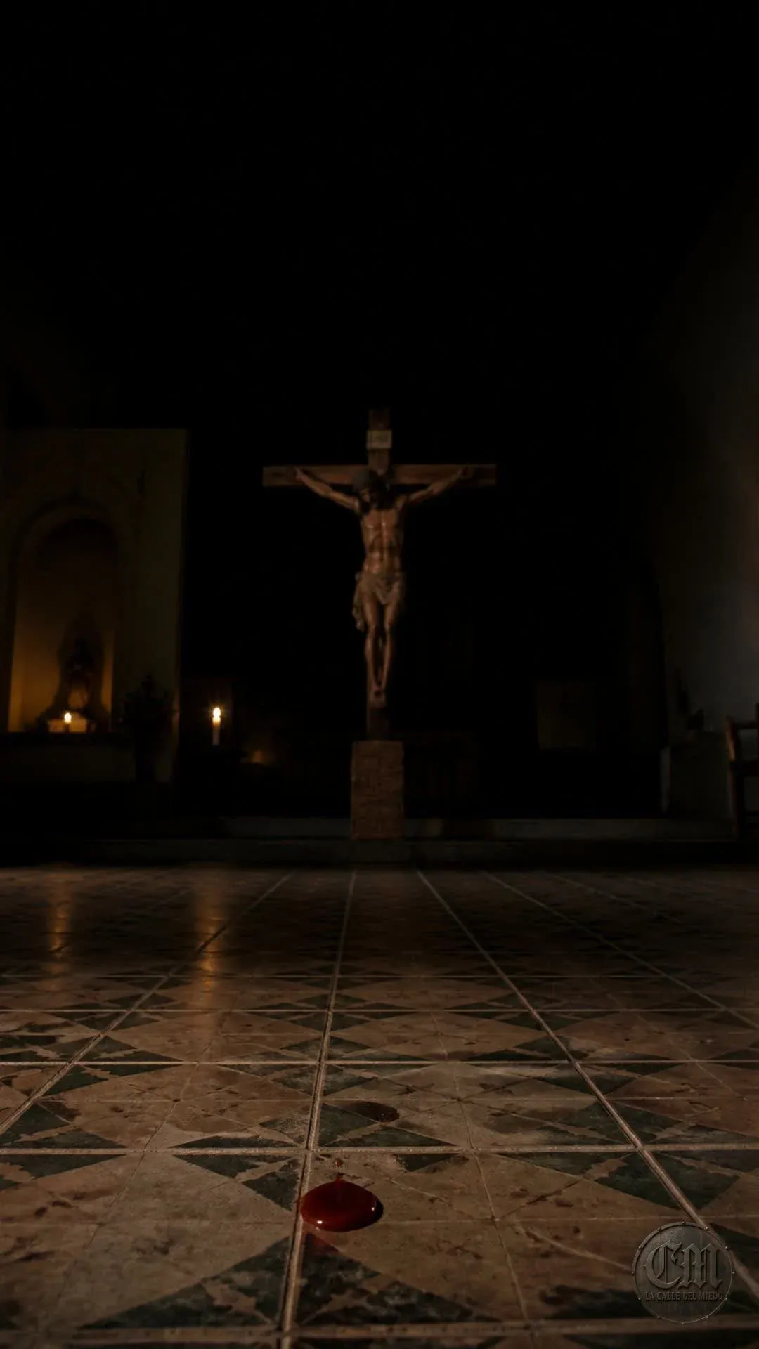 El Cristo que sangró, umbral