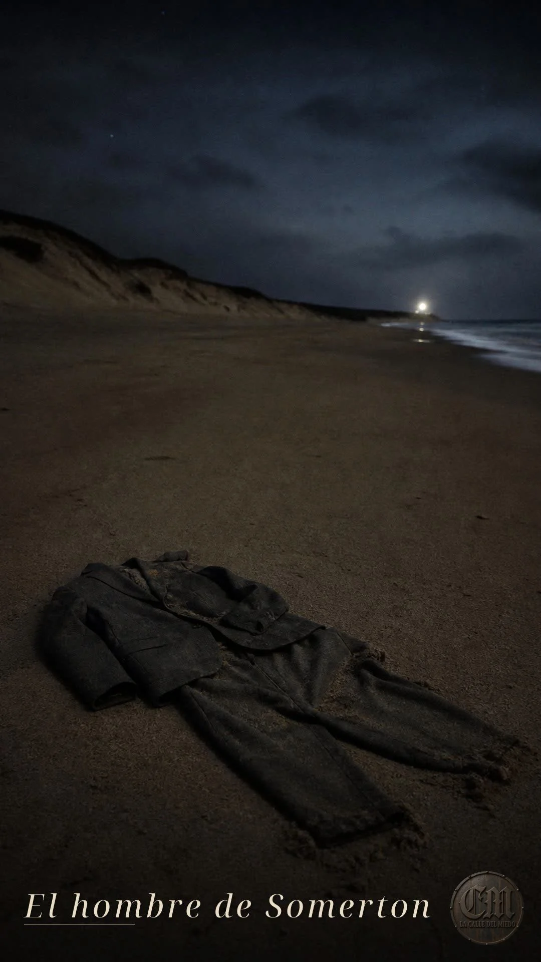 El hombre de Somerton, de noche