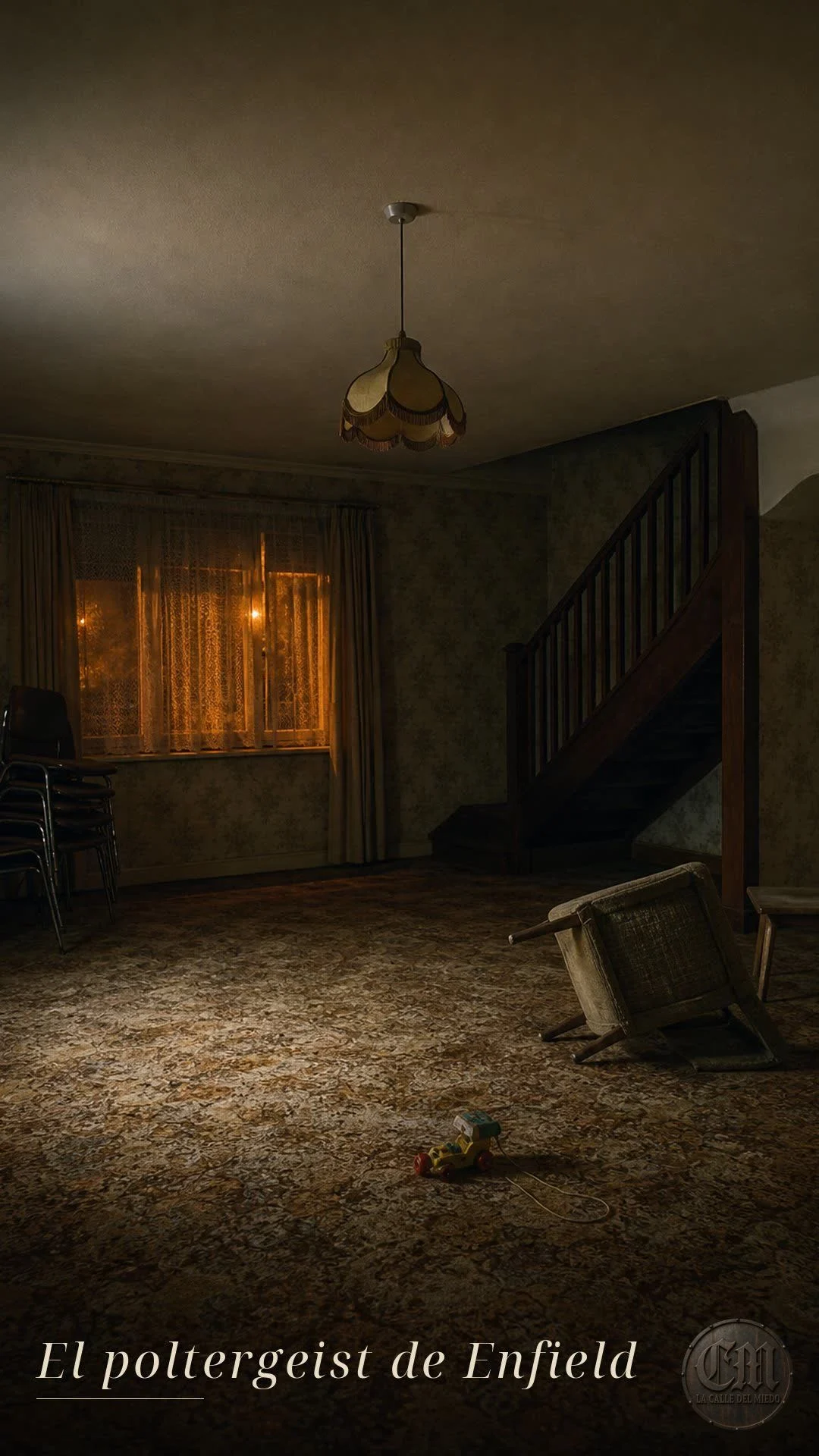 El poltergeist de Enfield, de noche