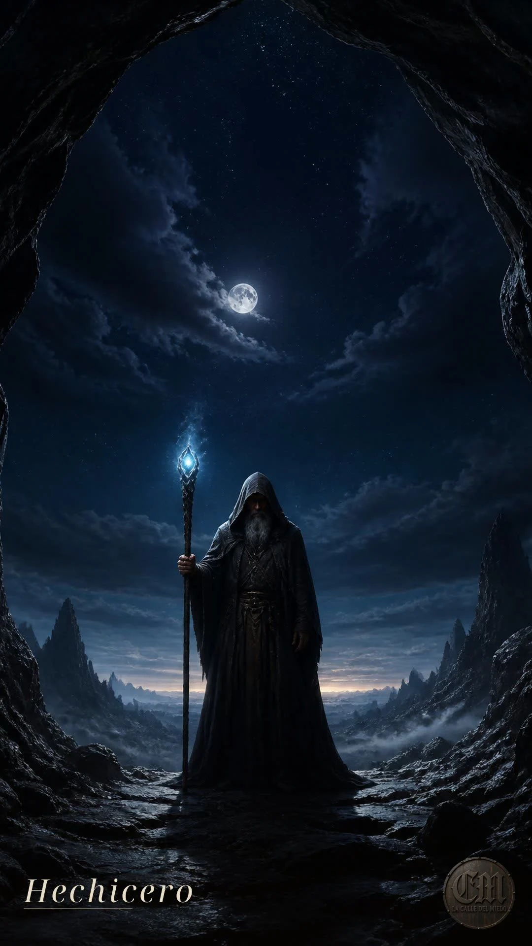 Hechicero, de noche