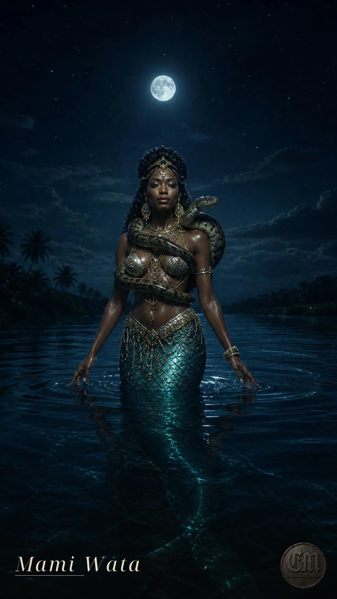 Mami Wata, de noche