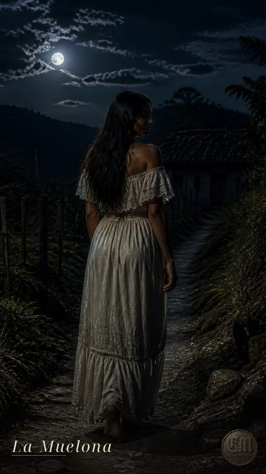 La Muelona, de noche