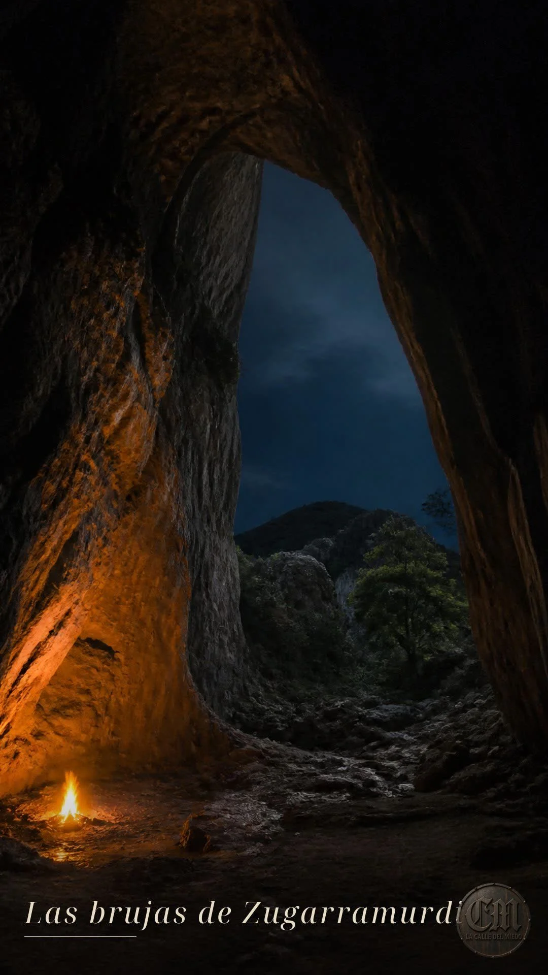 Las brujas de Zugarramurdi, de noche
