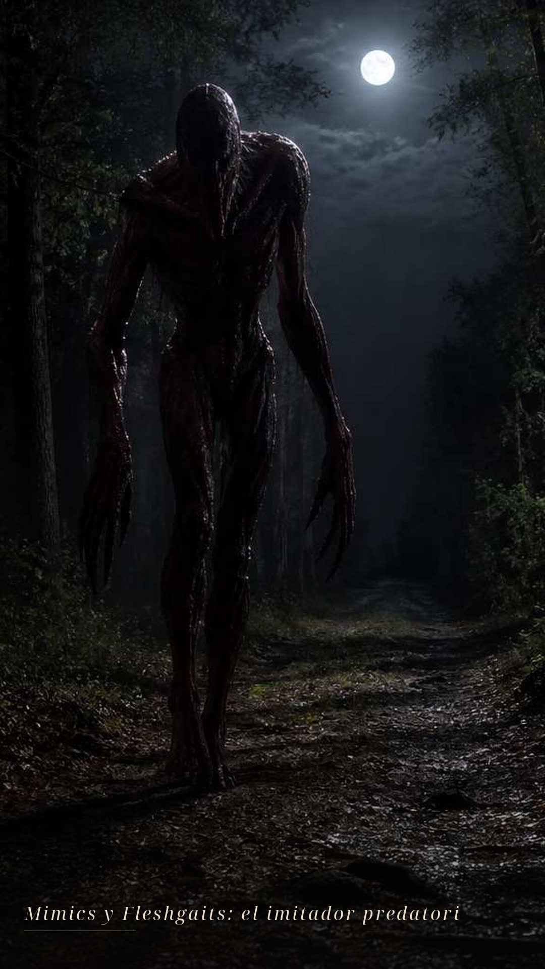 Mimics y Fleshgaits: el imitador predatori, de noche