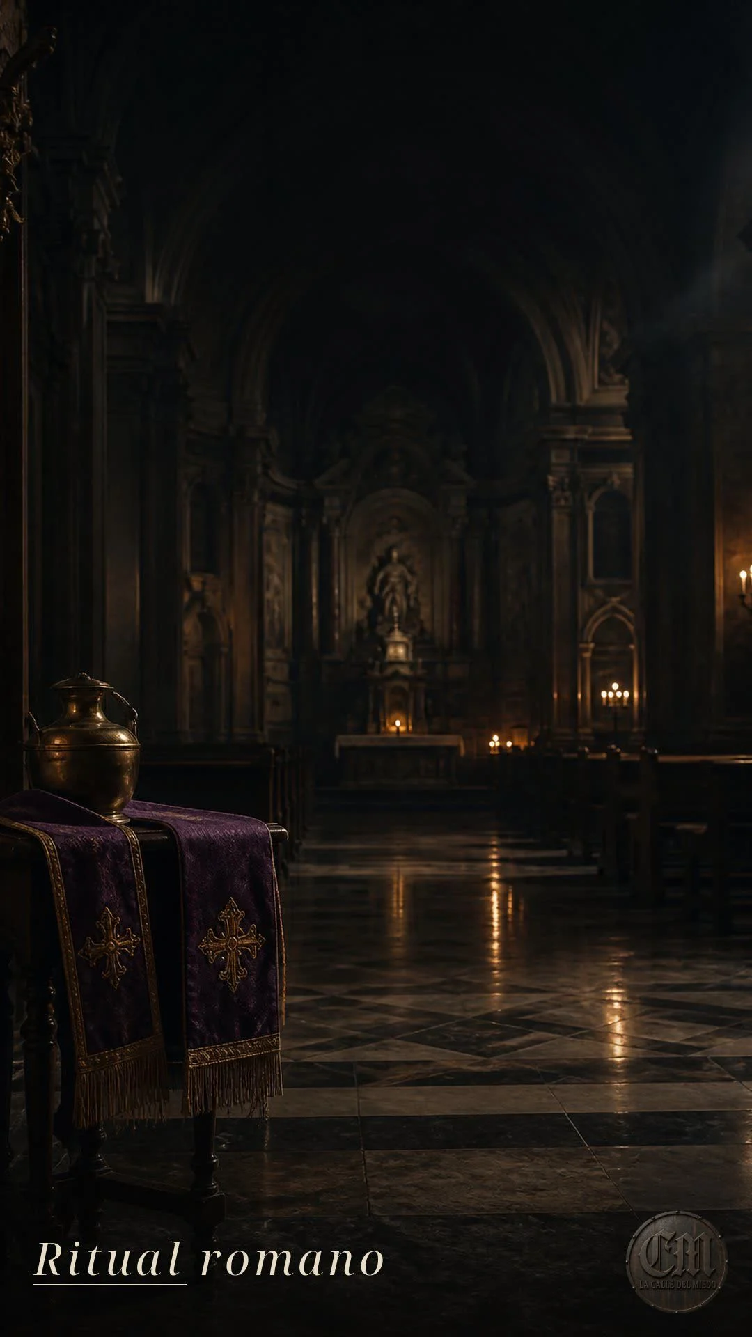 Ritual romano, de noche