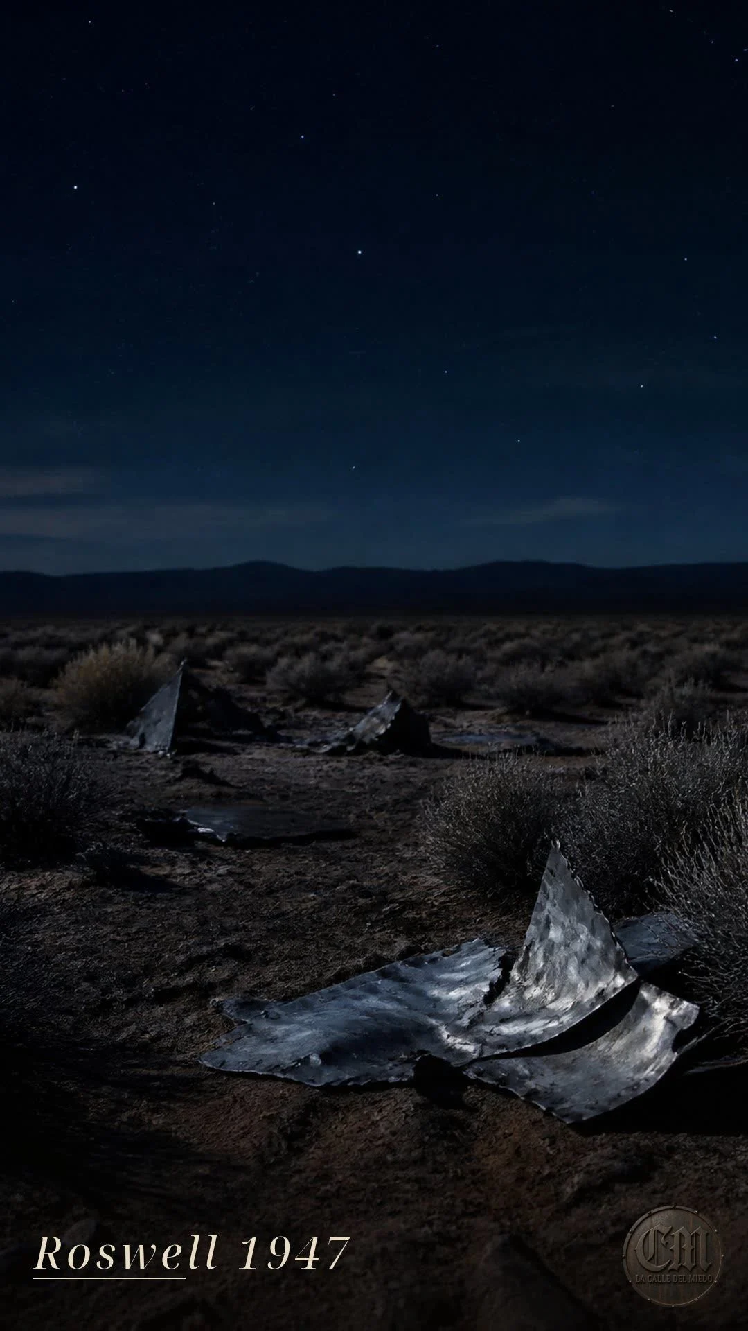 Roswell 1947, de noche
