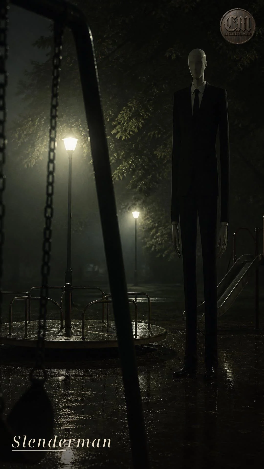 Slenderman, de noche