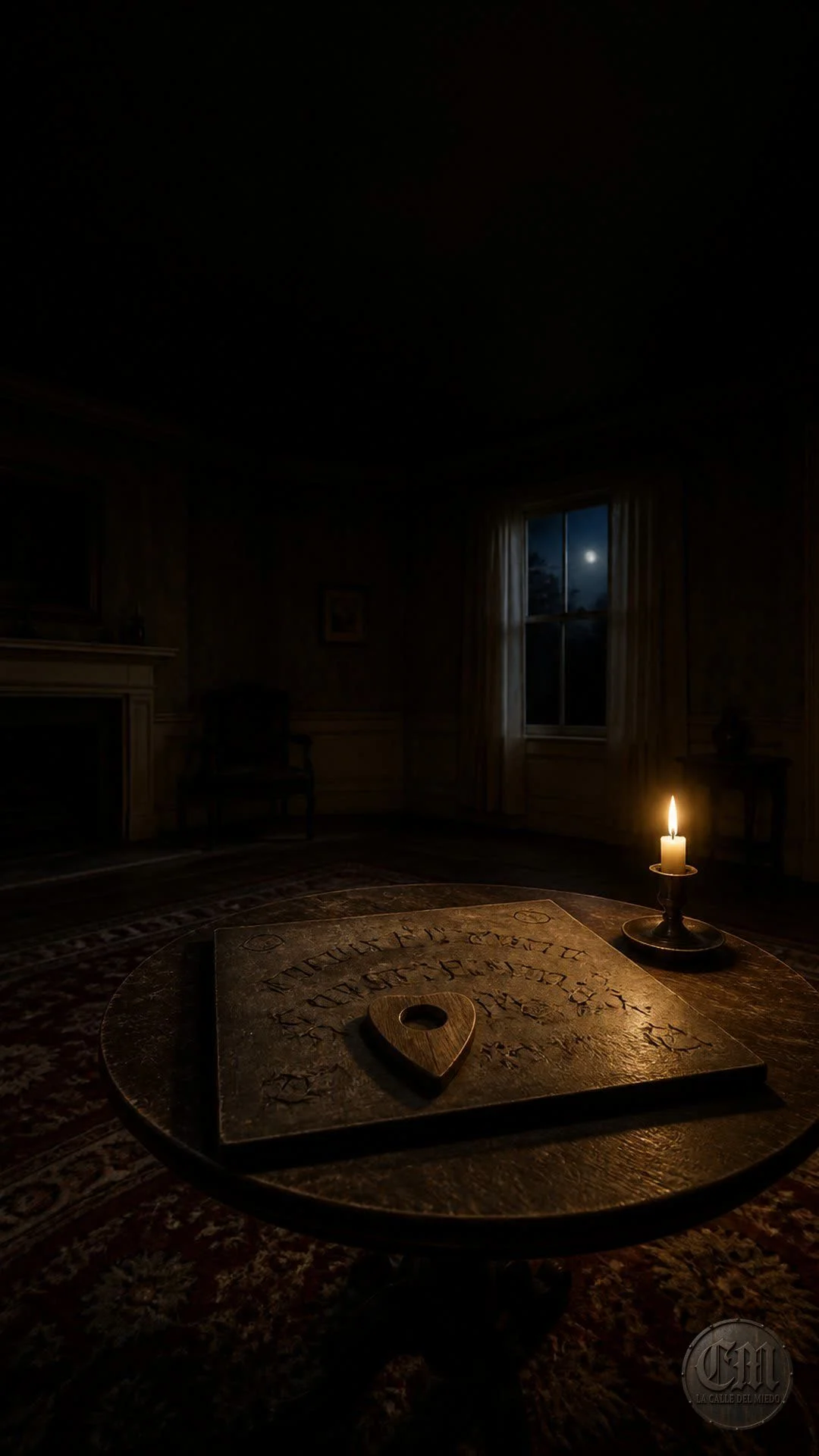 Tablero Ouija / juego de la Ouij, umbral
