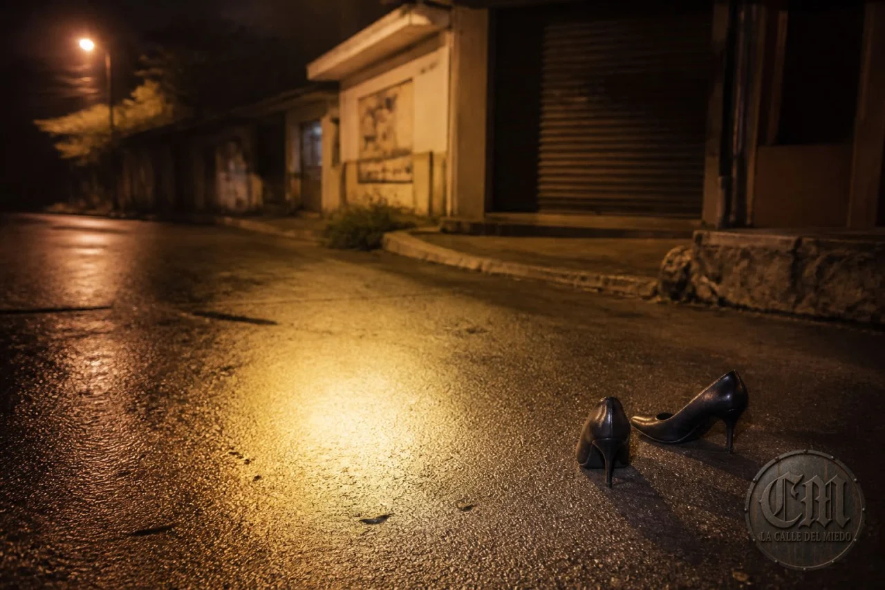 Tacones en el asfalto de madrugada